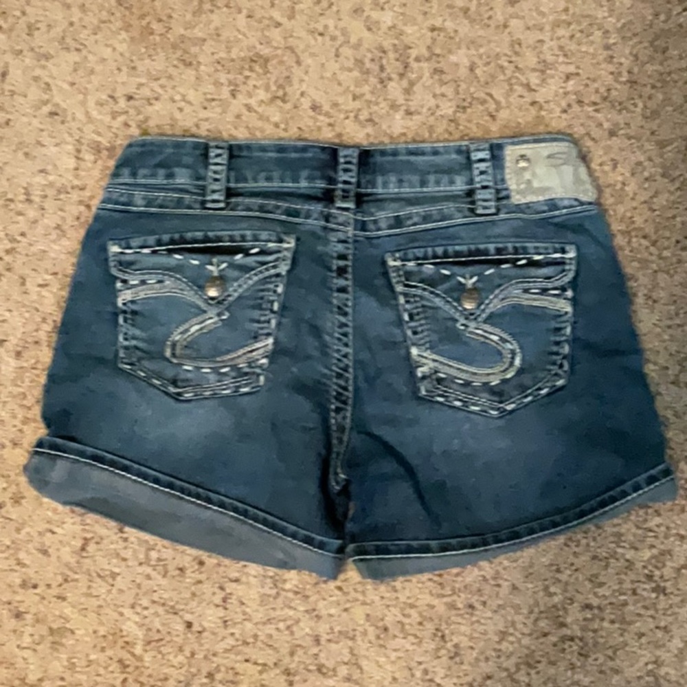 Silver shorts